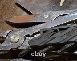 9 Victorinox CyberTool Lite Ruby Red Swiss Army Knife 91mm 24 Tool Rare Used