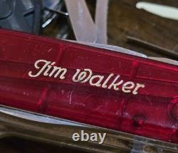 9 Victorinox CyberTool Lite Ruby Red Swiss Army Knife 91mm 24 Tool Rare Used