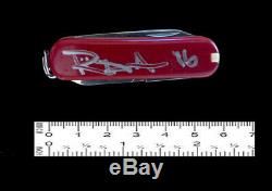 A'macgyver' Icon. Swiss Army Knife Signed By Richard Dean Anderson