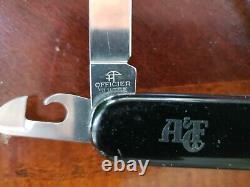 Abercrombie & Fitch Swiss Army Knife Victorinox Officier Suisse Rostfrei Rare