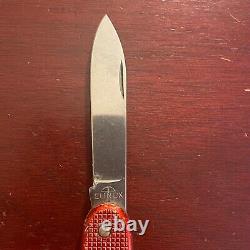 Antique Victorinox Elinox Alox Pioneer- no key ring- Swiss Army Pocket Knife