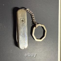 Authentic Tiffany & Co Victorinox Sterling Silver & 18k Swiss Army Pocket Knife