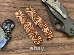 BESKAR MANDALORIAN engraved Copper Swiss Army Knife SCALES only for 91mm