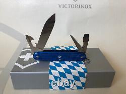 Bavarian style Victorinox Swiss Army Knife Pioneer Alox Special Edition NIB Blue