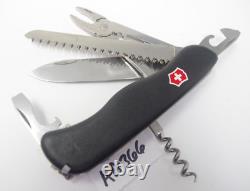 Black Victorinox Atlas Pocket Knife Swiss Army 111mm Nylon Handle Multi-Tool