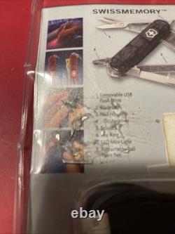 Brand New Victorinox Swiss Army Knife Swiss Memory 128 MB USB Flash Drive Sealed