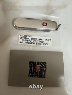 Brand new Sterling Silver Swiss Army Knife