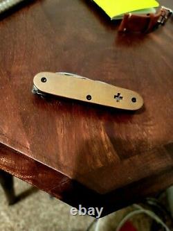 Brasswerx Copper Swiss Army Knife SAK Custom
