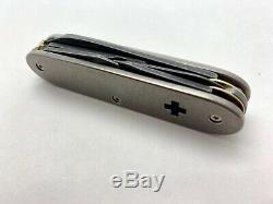 Brasswerx Pioneer X Custom Swiss Army Knife (SAK), Titanium Scales, NIB