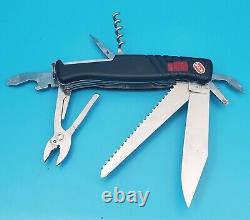 Buck Wenger Switzerland SwissMate II 2 SwissBuck Black Multi Tool Knife! RARE