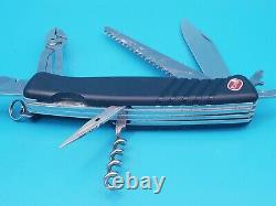 Buck Wenger Switzerland SwissMate II 2 SwissBuck Black Multi Tool Knife! RARE