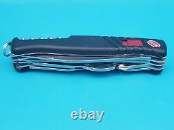 Buck Wenger Switzerland SwissMate II 2 SwissBuck Black Multi Tool Knife! RARE