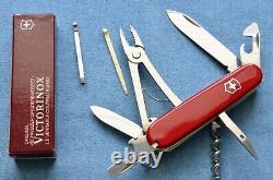 C. 1990 RARE Victorinox 1.3623 AKA MECHANIC withCorkscrew Swiss Army Knife NIB NOS