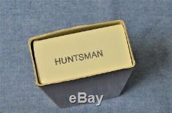 C. 1991 Victorinox HUNTSMAN-BISON HORN SCALES Swiss Army Knife New in Box NOS VTG