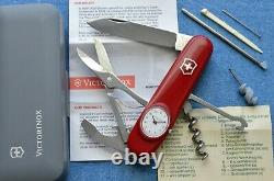 C. 1998-2000s VTG MIB NOS Victorinox 91mm TIMEKEEPER / Compact Swiss Army Knife