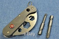 C. 2011 RARE Wenger Titanium Series 2 Swiss Army Knife New in Box NOS 16998