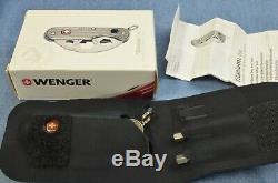 C. 2011 RARE Wenger Titanium Series 2 Swiss Army Knife New in Box NOS 16998