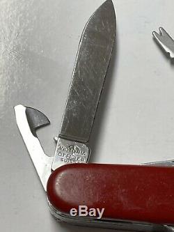 C1960-70 Vtg, Victorinox VICTORIA CHAMPION B Swiss Army knife SAK LONG NAIL FILE