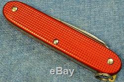 C1970s VTG BUT NEW IN BOX Victorinox PIONEER Red Alox Old Cross Swiss Army Knife