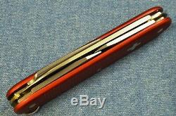 C1970s VTG BUT NEW IN BOX Victorinox PIONEER Red Alox Old Cross Swiss Army Knife