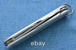 C2001 NIB Wenger SOLDAT / Soldier 1961 01 silver checkered alox Swiss Army Knife