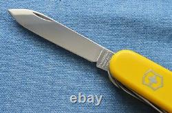 C2016 late & rare new in box Victorinox YELLOW MASTER CRAFTSMAN Swiss Army Knife