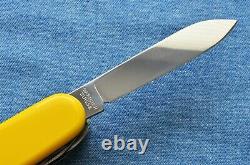 C2016 late & rare new in box Victorinox YELLOW MASTER CRAFTSMAN Swiss Army Knife