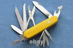 C2016 late & rare new in box Victorinox YELLOW MASTER CRAFTSMAN Swiss Army Knife