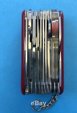 COLTELLINO WENGER TOOL CHEST PLUS RED 27 FUNZ 85mm SWISS ARMY KNIFE RARE RETIRED