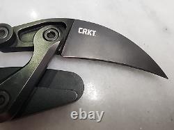 CRKT 4040 Provoke EDC Folding Pocket Knife Karambit D2 Steel, Free Swiss Army