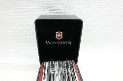 Clean Used Victorinox Swiss Army Knife Swisschamp XAVT Ruby Red Mod. 1.6795. XAVT