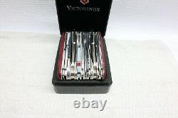 Clean Used Victorinox Swiss Army Knife Swisschamp XAVT Ruby Red Mod. 1.6795. XAVT