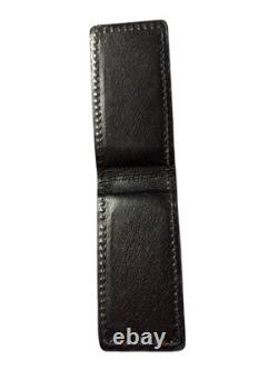 Coach Swiss Army Leather Pocket Knife & Black Leather Money Clip