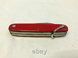 Craftsman 9510 Folding Pocket Knife Swiss Army Imperial Stainless with Sheath Box