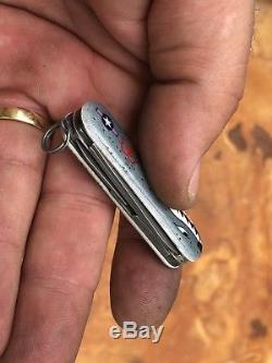 Custom Swiss Army Knife 58mm using spyderco and victorinox parts