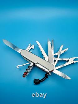 Custom VICTORINOX Swiss Champ TITANIUM SCALES Swiss Army Knife Multi Too 91mm