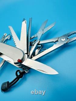 Custom VICTORINOX Swiss Champ TITANIUM SCALES Swiss Army Knife Multi Too 91mm