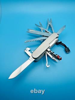 Custom VICTORINOX Swiss Champ TITANIUM SCALES Swiss Army Knife Multi Too 91mm