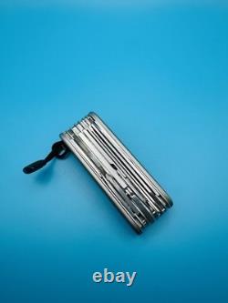 Custom VICTORINOX Swiss Champ TITANIUM SCALES Swiss Army Knife Multi Too 91mm