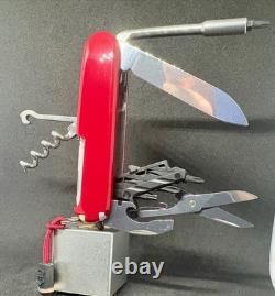 Custom Victorinox Cyber Compact Plus 91mm Swiss Army Knife SAK