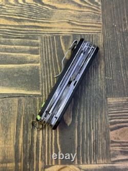 Custom Victorinox File Yeoman 91mm Swiss Army Knife 3DP Black Plus Scales Clip