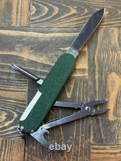 Custom Victorinox Special Mechanic 91mm Swiss Army Knife Green Plus Scales