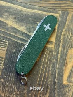 Custom Victorinox Special Mechanic 91mm Swiss Army Knife Green Plus Scales