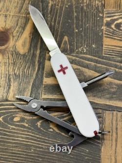 Custom Victorinox Special Mechanic 91mm Swiss Army Knife White Plus Scales Clip