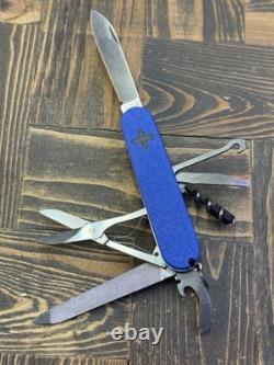 Custom Victorinox Trail Guide Swiss Army Knife 3DP Plus Scales Pocket Clip Blue