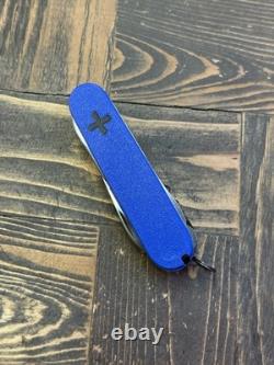 Custom Victorinox Trail Guide Swiss Army Knife 3DP Plus Scales Pocket Clip Blue