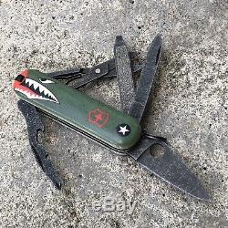 Custom victorinox swiss army knife spydernox 58mm
