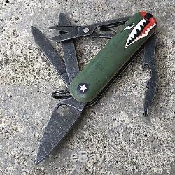 Custom victorinox swiss army knife spydernox 58mm