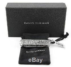 David Yurman Iron Wood Swiss Army Folding Knife Scissors File St. Silver New Box