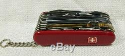 Discontinued Excellent Wenger Delemont TOOL CHEST PLUS Swiss Army Knife 10 Layer